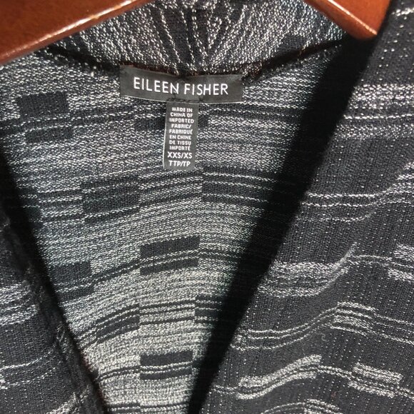 Eileen Fisher Kimono Women's Jacket Organic Cotton Wool Blend‎ Size XXS - Picture 3 of 7